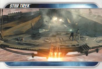 2009 Rittenhouse Star Trek Movie Cards #55 After having defeated the Romulan guards, Kirk Front