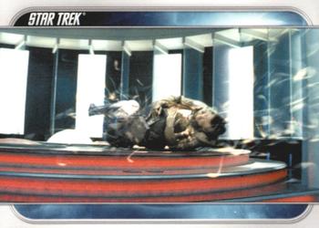 2009 Rittenhouse Star Trek Movie Cards #58 After destroying the Romulan drilling platform Front