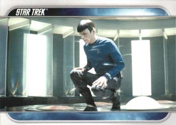 2009 Rittenhouse Star Trek Movie Cards #59 Spock beams down to the surface of Vulcan, to Front