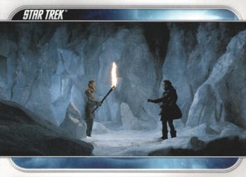 2009 Rittenhouse Star Trek Movie Cards #65 Kirk escapes the ferocious Hengrauggi, with th Front