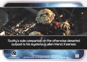 2009 Rittenhouse Star Trek Movie Cards #68 Scotty's sole companion on the otherwise deser Back
