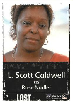 2010 Rittenhouse Lost Archives #7 L. Scott Caldwell as Rose Nadler Back