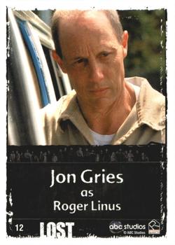 2010 Rittenhouse Lost Archives #12 Jon Gries as Roger Linus Back