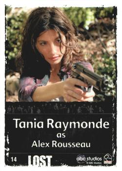 2010 Rittenhouse Lost Archives #14 Tania Raymonde as Alex Rousseau Back