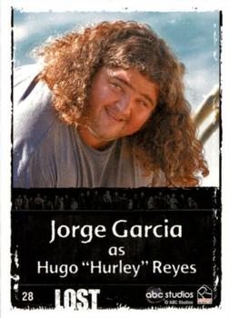 2010 Rittenhouse Lost Archives #28 Jorge Garcia as Hugo 