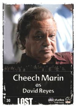 2010 Rittenhouse Lost Archives #30 Cheech Marin as David Reyes Back