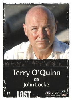 2010 Rittenhouse Lost Archives #37 Terry O'Quinn as John Locke Back