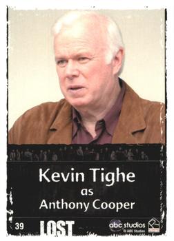 2010 Rittenhouse Lost Archives #39 Kevin Tighe as Anthony Cooper Back