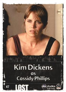 2010 Rittenhouse Lost Archives #47 Kim Dickens as Cassidy Phillips Back