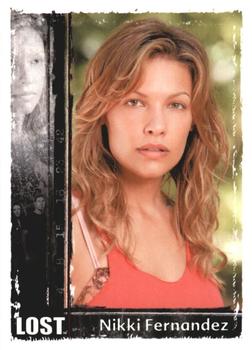 2010 Rittenhouse Lost Archives #52 Kiele Sanchez as Nikki Fernandez Front