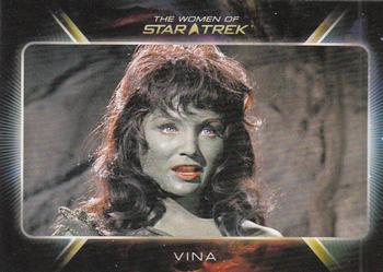 2010 Rittenhouse The Women of Star Trek #4 Vina Front