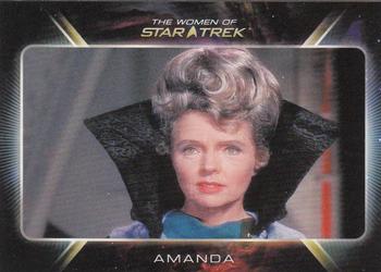 2010 Rittenhouse The Women of Star Trek #19 Amanda Front