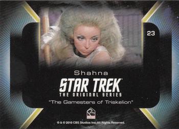 2010 Rittenhouse The Women of Star Trek #23 Shahna Back