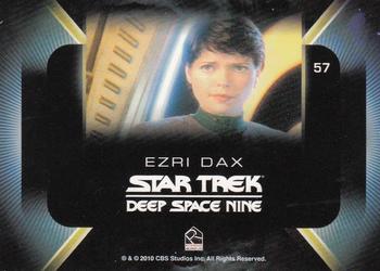 2010 Rittenhouse The Women of Star Trek #57 Ezri Dax Back