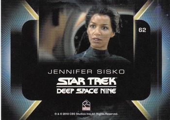 2010 Rittenhouse The Women of Star Trek #62 Jennifer Sisko Back