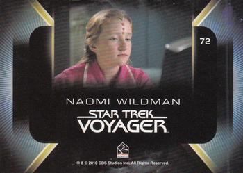 2010 Rittenhouse The Women of Star Trek #72 Naomi Wildman Back