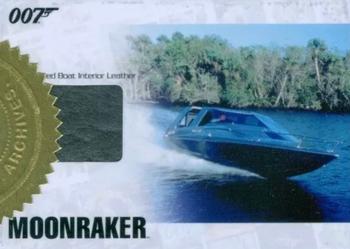 2010 Rittenhouse James Bond Heroes and Villains #JBR8 Speed Boat Interior Front