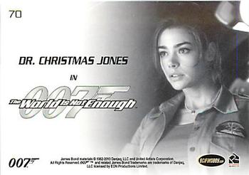 2010 Rittenhouse James Bond Heroes and Villains #70 Dr. Christmas Jones Back