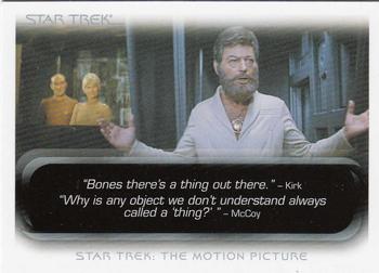2010 Rittenhouse The Quotable Star Trek Movies #2 Leonard McCoy / James T. Kirk Front