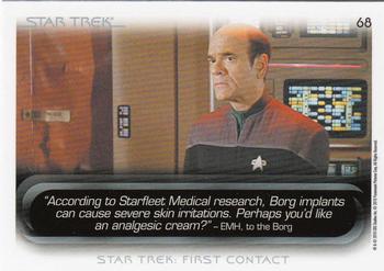2010 Rittenhouse The Quotable Star Trek Movies #68 EMH Back