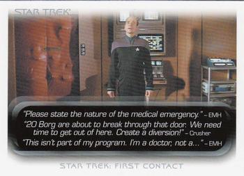 2010 Rittenhouse The Quotable Star Trek Movies #68 EMH Front