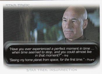 2010 Rittenhouse The Quotable Star Trek Movies #78 Jean-Luc Picard / Anij Front
