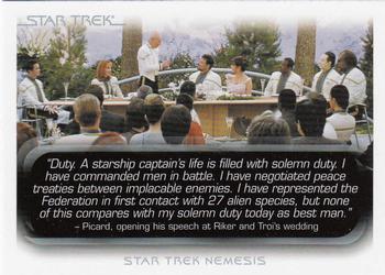 2010 Rittenhouse The Quotable Star Trek Movies #82 Jean-Luc Picard Front