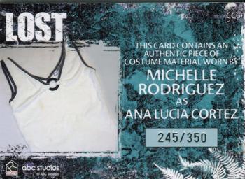 2011 Rittenhouse Lost Relics #CC6 Ann Lucia Cortez Back
