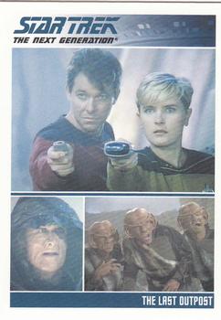 2011 Rittenhouse The Complete Star Trek: The Next Generation Series 1 #4 The Last Outpost Front
