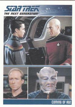 2011 Rittenhouse The Complete Star Trek: The Next Generation Series 1 #18 Coming of Age Front