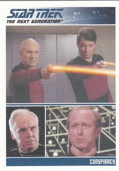 2011 Rittenhouse The Complete Star Trek: The Next Generation Series 1 #24 Conspiracy Front