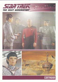 2011 Rittenhouse The Complete Star Trek: The Next Generation Series 1 #36 Contagion Front