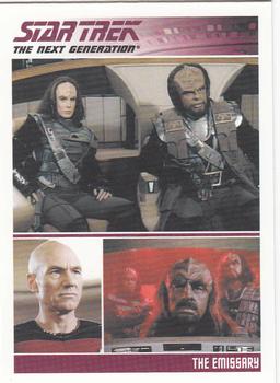 2011 Rittenhouse The Complete Star Trek: The Next Generation Series 1 #45 The Emissary Front