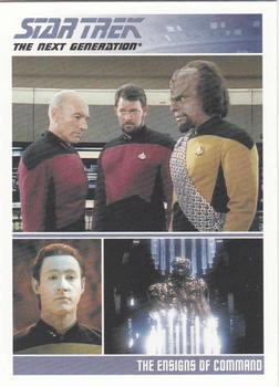 2011 Rittenhouse The Complete Star Trek: The Next Generation Series 1 #49 The Ensigns of Command Front