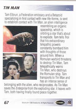 2011 Rittenhouse The Complete Star Trek: The Next Generation Series 1 #67 Tin Man Back