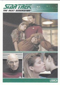 2011 Rittenhouse The Complete Star Trek: The Next Generation Series 1 #79 Legacy Front