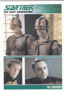 2011 Rittenhouse The Complete Star Trek: The Next Generation Series 1 #85 The Wounded Front