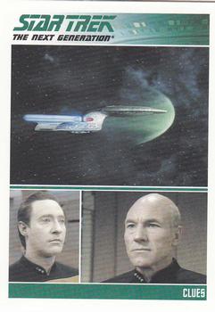 2011 Rittenhouse The Complete Star Trek: The Next Generation Series 1 #87 Clues Front