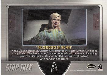 2011 Rittenhouse Star Trek: Remastered Original Series #13 The Conscience of the King Back