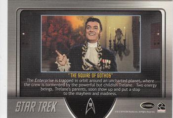 2011 Rittenhouse Star Trek: Remastered Original Series #18 The Squire of Gothos Back
