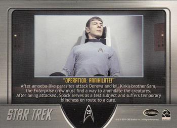 2011 Rittenhouse Star Trek: Remastered Original Series #29 Operation: Annihilate! Back