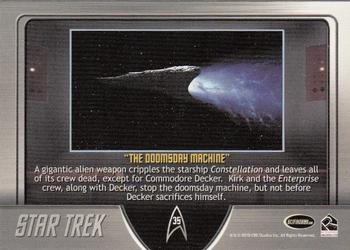 2011 Rittenhouse Star Trek: Remastered Original Series #35 The Doomsday Machine Back