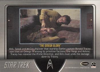 2011 Rittenhouse Star Trek: Remastered Original Series #54 The Omega Glory Back