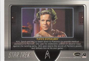 2011 Rittenhouse Star Trek: Remastered Original Series #67 Plato's Stepchildren Back