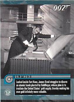 2011 Rittenhouse James Bond Mission Logs #9 Goldfinger (Locked inside Fort Knox...) Front