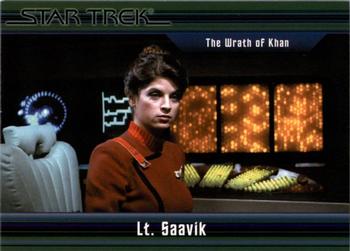 2011 Rittenhouse Star Trek Classic Movies Heroes & Villains #5 Lt. Saavik Front