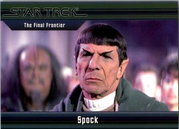 2011 Rittenhouse Star Trek Classic Movies Heroes & Villains #17 Spock Front