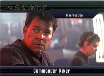 2011 Rittenhouse Star Trek Classic Movies Heroes & Villains #49 Commander Riker Front