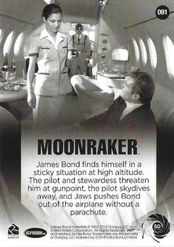 2012 Rittenhouse James Bond 50th Anniversary Series 1 #091 Moonraker Back