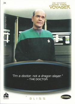 2012 Rittenhouse The Quotable Star Trek Voyager #24 The Doctor: Gravity Back